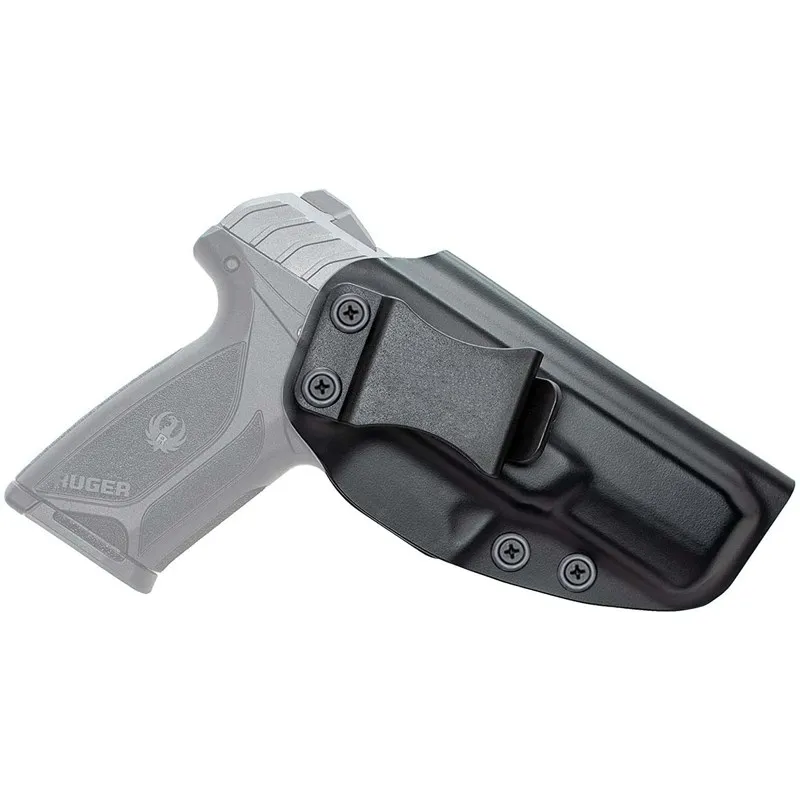 IB340 – Fondina Scamosciata Uso Interno/esterno E Cintura (Glock 26/27, Ruger LC9, Walther PPS - Foto 8