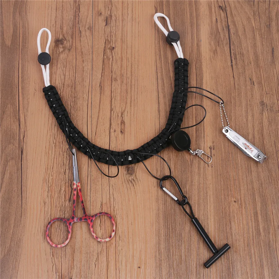 Collar Lanyard Porta Accesorios Herramientas Pesca Con Mosca