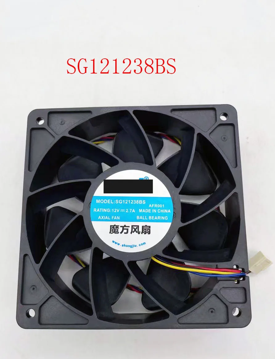 Вентилятор охлаждения сервера Emacro для SJ SG121238BS DC 12V 2.7A S7 S9 T9 L3 | Электроника