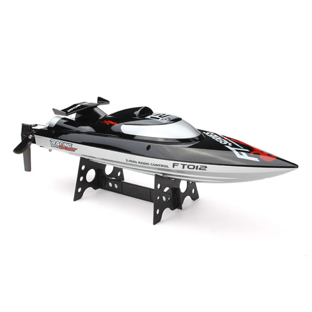 

FT012 2.4GHz Brushless Speedboat 4 Channel Water Cooling Self-righting 45km/h High Speed RC Racing Boat Children Outdoor Toys
