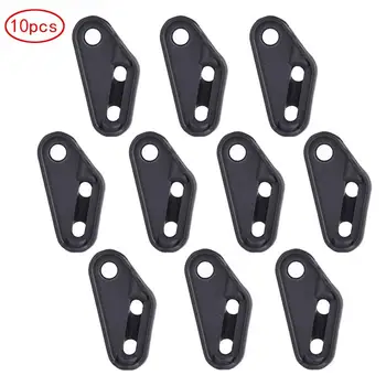 

10PCS Camping Tent Rope Buckles Triangle Fastener Wind Rope Buckle Camping Hiking Tightening Cord Stopper Tools