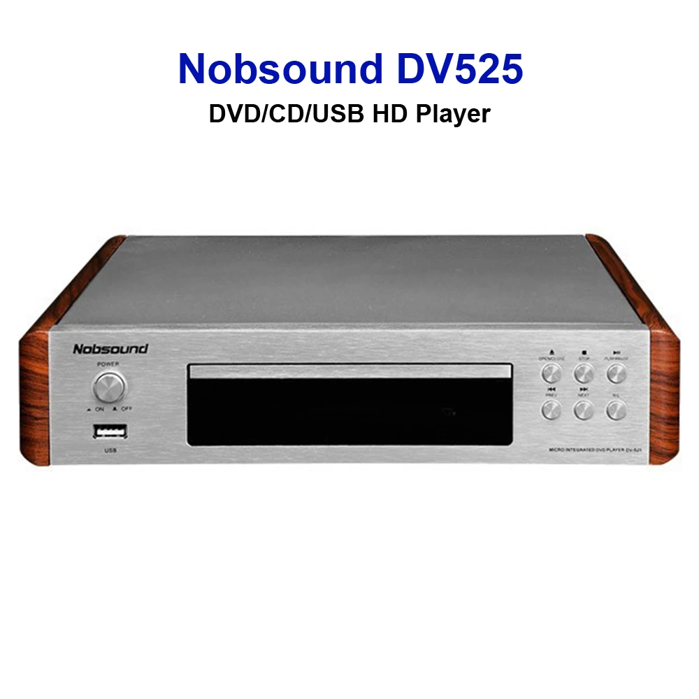 Nobsound Dv525 Dvd Player Cd Usb Video Player Karaoke Signal Output