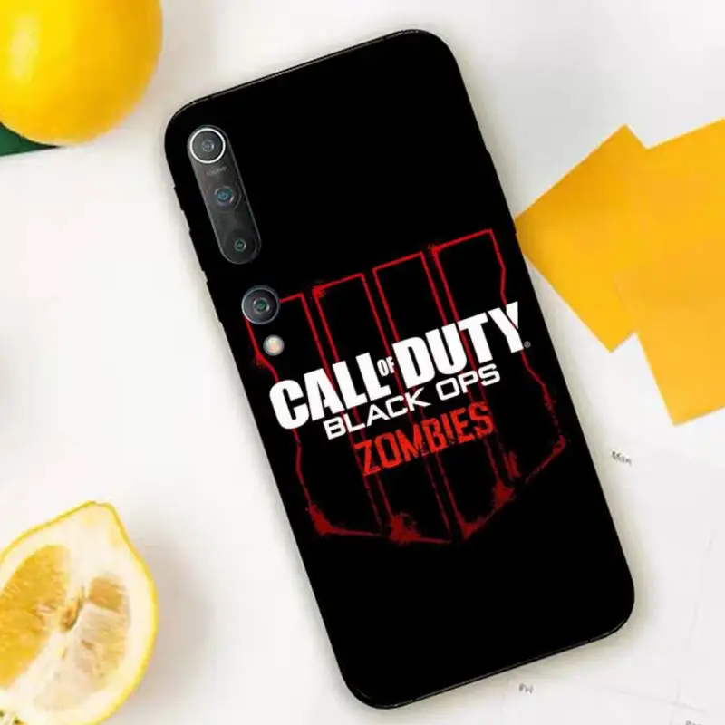 TOPLBPCS CALL OF DUTY GAME Роскошный чехол для телефона Xiaomi mi 5 6 plus 6x8 8se 8lite 9 9se 5x10 pro