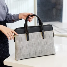 Модные сумки через плечо для женщин кожаный ноутбук бизнес женская сумка 1" 14" Женская портативная Офисная Рабочая сумка на плечо