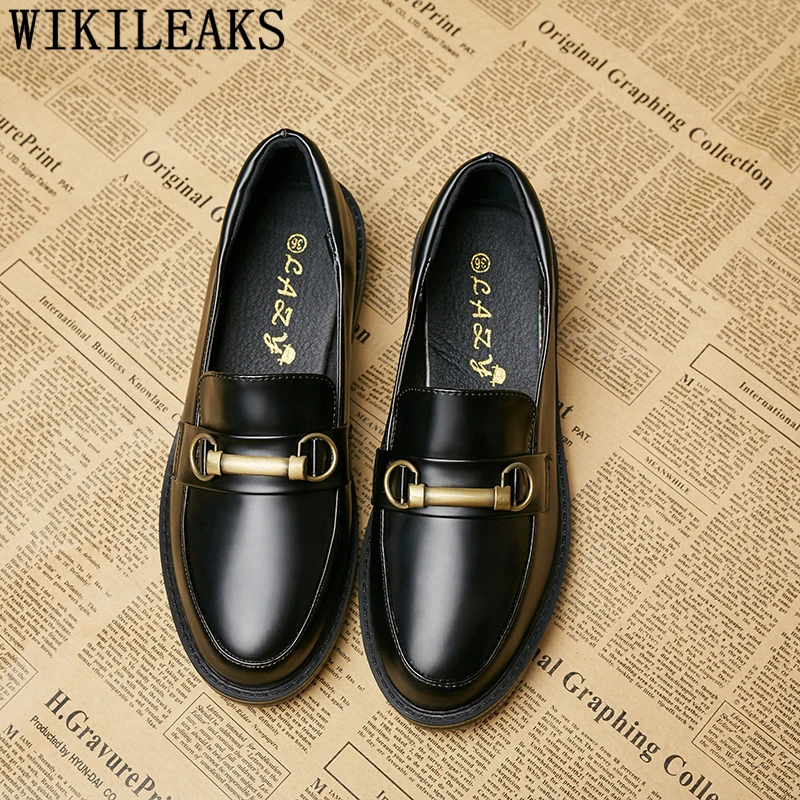 Women Slippers Sandals Loafers Women Slip On Shoes Harajuku Shoes Creepers