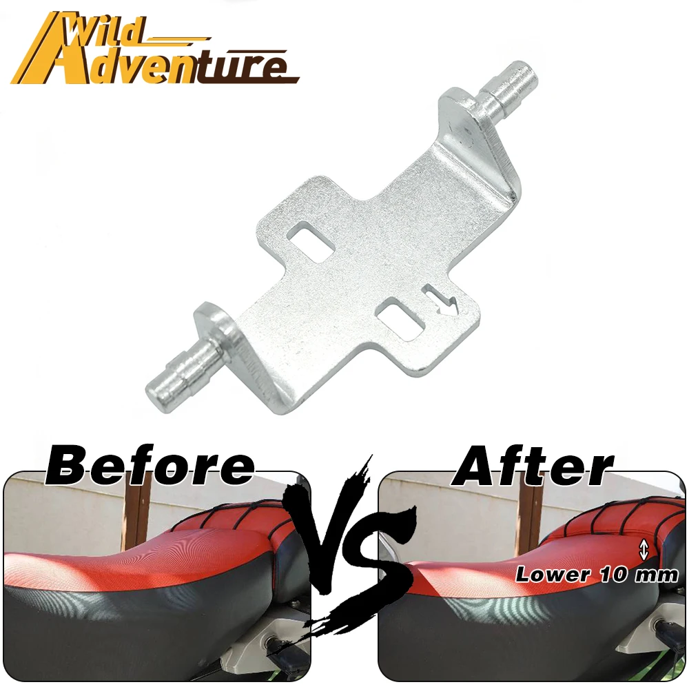 

For BMW R1250GS R1250 GS R 1250 GS RT RS Adventure Adv R1250R 2019 Rider Seat Lower Lowering 10mm Adjustable Kit Bracket