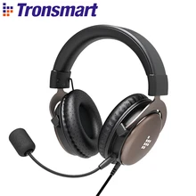 Tronsmart Sono Игровые наушники, головная гарнитура, геймерские проводные наушники для компьютера с микрофоном для PS4, Xbox One, переключателя и мобильных устройств