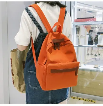 

Color School Bag High School Students Simple Series Backpack