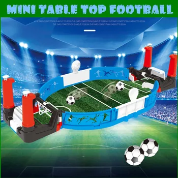 

1pc Mini Tabletop Soccer Footbal Game Machine Creative Gift Two-Player Game Finger Sports Toy Party Games For Kids Toddler