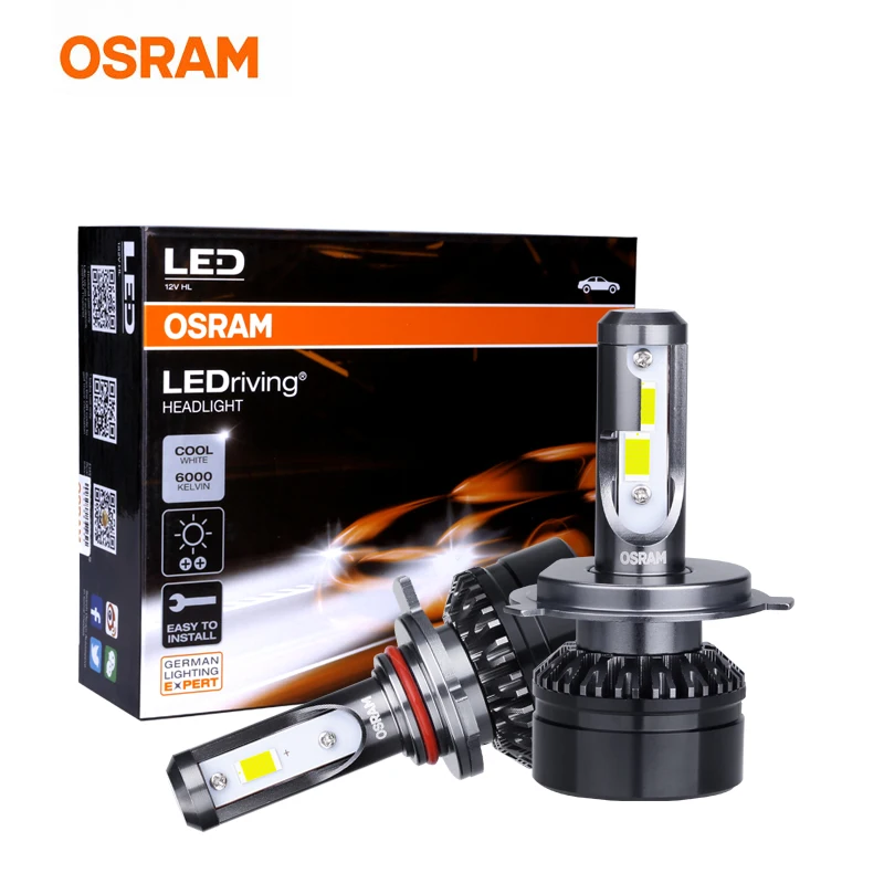 1 пара Автомобильные светодиодные кольца OSRAM 9012 HIR2 фар H7 H4 ближний свет H11 H8 H16 9003 9005