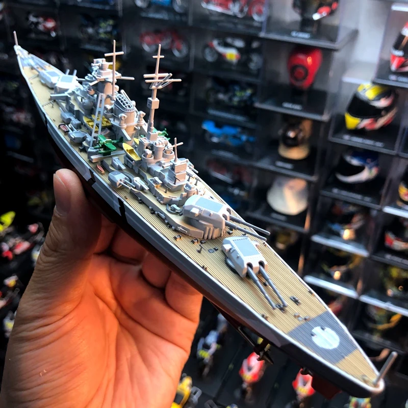 Новинка 1/1000 немецкий военный корабль из литья под давлением по специальной цене