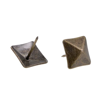 

uxcell Upholstery Nails Tacks 18mm Square Head Antique Furniture Nails Pins Bronze Tone 15 Pcs