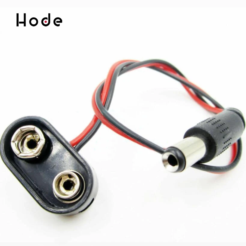 

10 pcs Battery Power Cable Plug Clip 9V DC Barrel Jack Connector For Arduino DIY