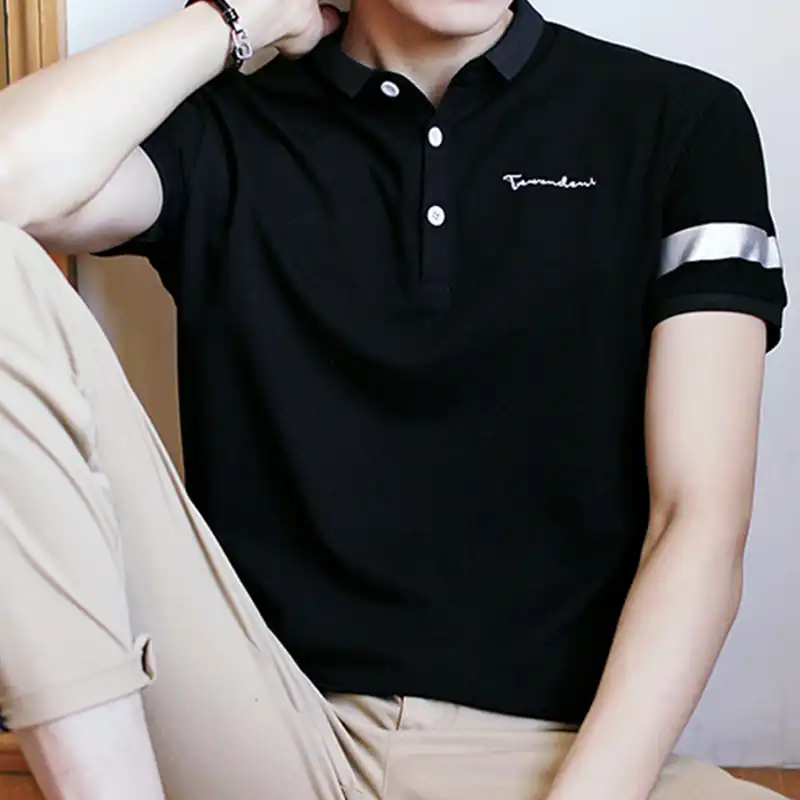 cheap plus size polo shirts