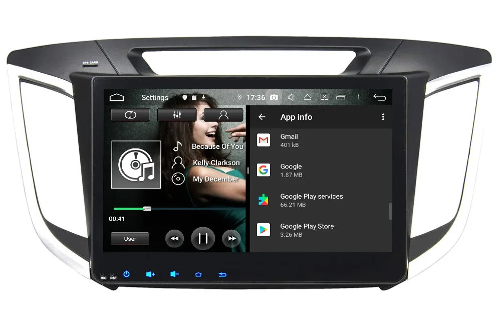 Klyde 10," ips Android 9,0 Восьмиядерный 4 Гб ОЗУ 64 Гб ПЗУ DSP BT автомобильный dvd-плеер Стерео gps ГЛОНАСС для hyundai Creta IX25