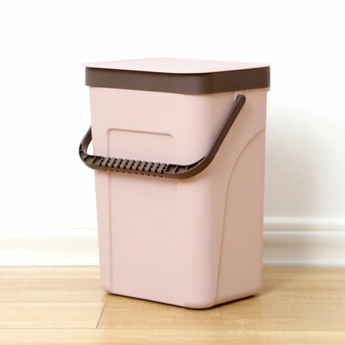 Trash Can Kitchen Wall Mounted Garbage Bin Recycle Compost Bin Bathroom Dustbin HFing