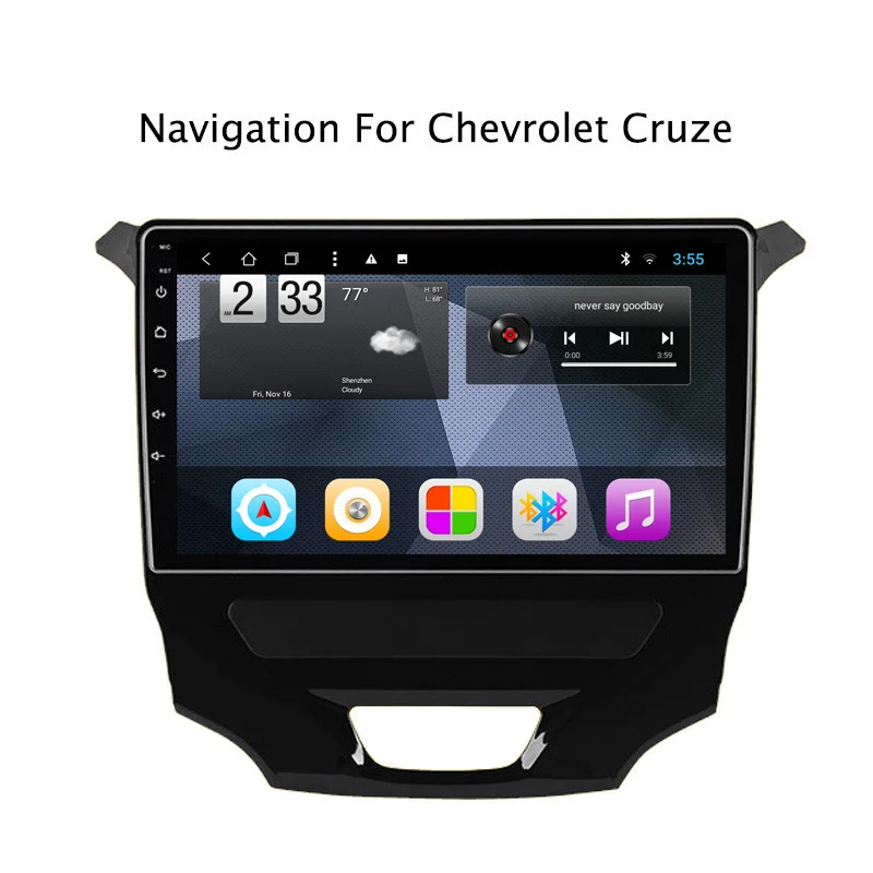 Excellent Octa Core Android 8.1 Car DVD GPS Navigation For Chevrolet Cruze Radio Stereo with Mirror Link 0