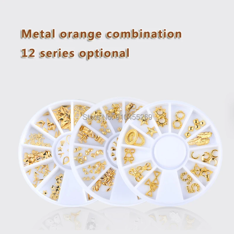 

Nail Art Jewelry Star and Moon Rivet Metal Hollow Alloy Nail Decoration Rivet Jewelry High Quality art decoration nail nail allo