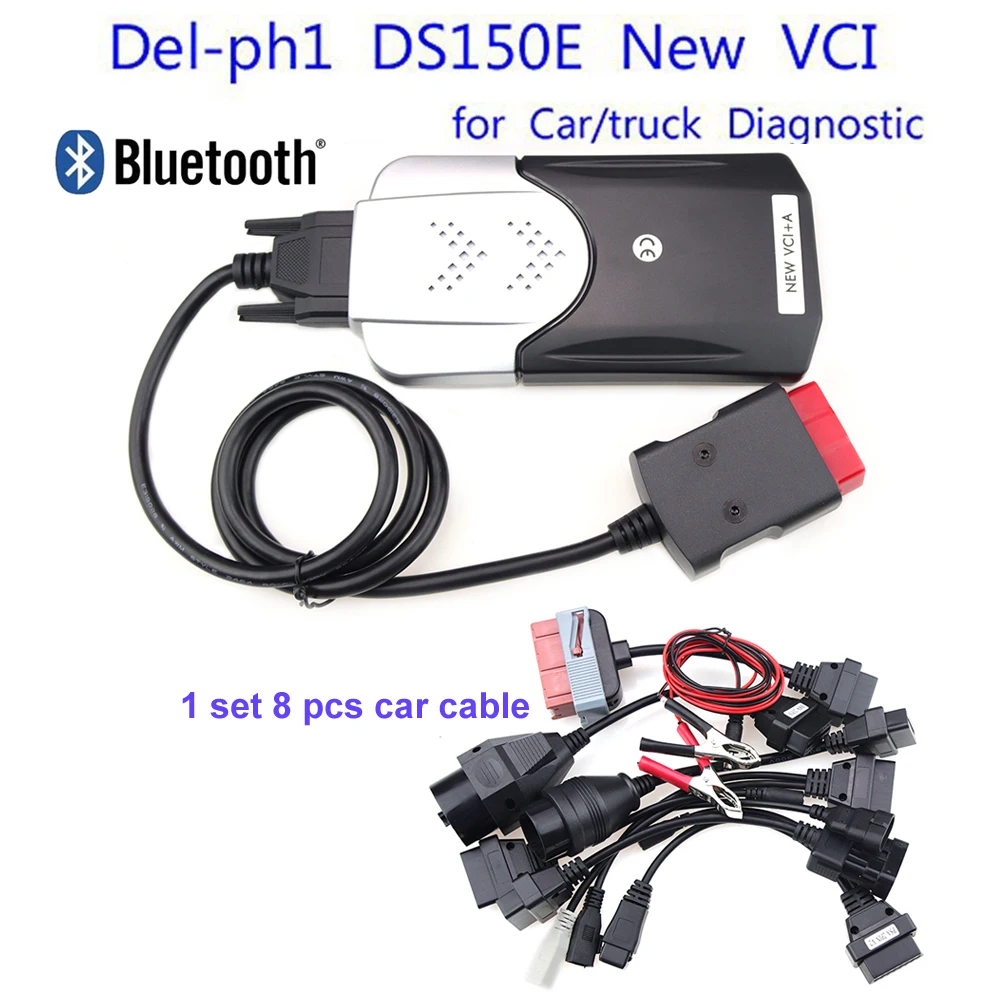 Новинка 2019 Vci Obd сканер для Delphis Ds150e Bluetooth Autocome Cdp Pro Plus Tcs Obd2 автомобильный