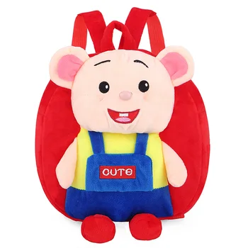 

2020 3D Cartoon Plush Children Backpacks Kindergarten Schoolbag Animal Kids Backpack Children School Bags Girls Boys Backpacks