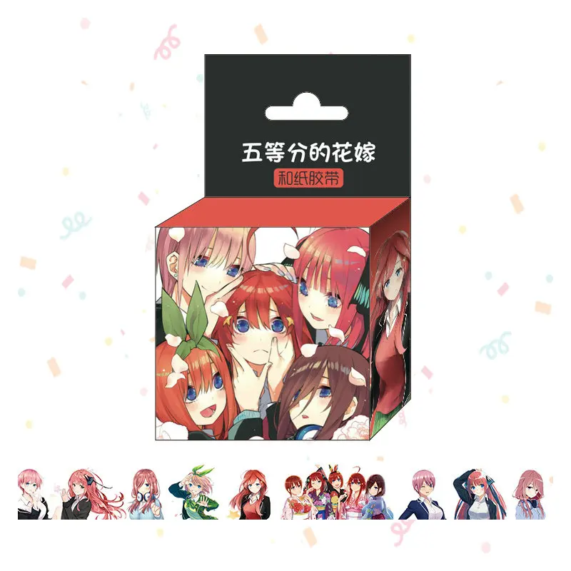 10 шт./лот 1 5 см * м 5-touбулл без Hanayome аниме лента клейкая DIY Скрапбукинг стикер