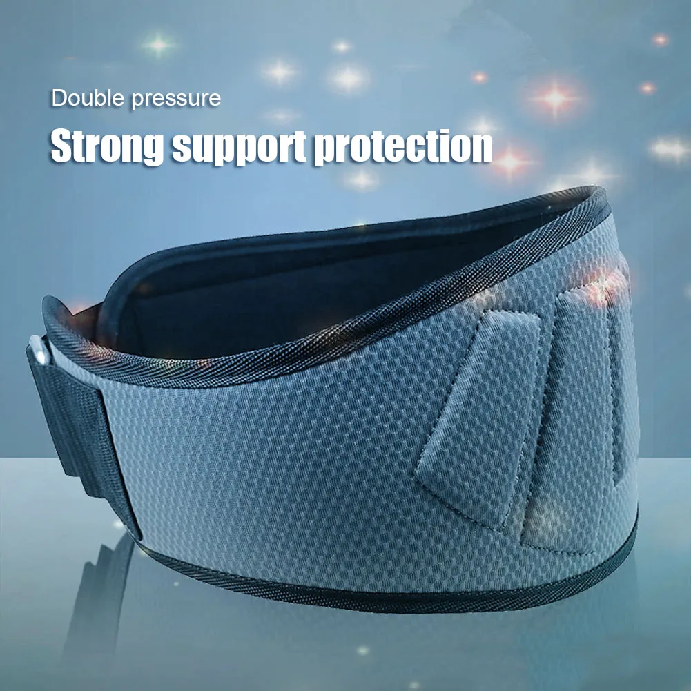 Давление ремень для защиты талии приседания для тяжелой атлетики, бодибилдинга тренировочный теплый пояс SMN88