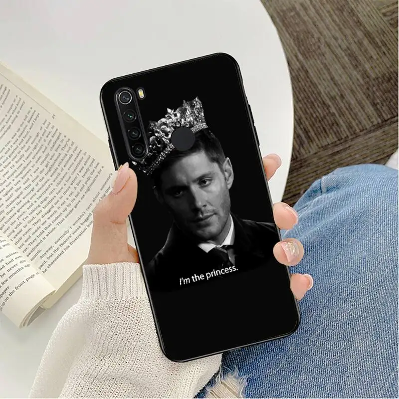 cool Supernatural tv logo Phone Case For Redmi note 8Pro 8T 9 Redmi note 6pro 7 7A 6 6A 8 5plus note 9 pro case xiaomi leather case custom