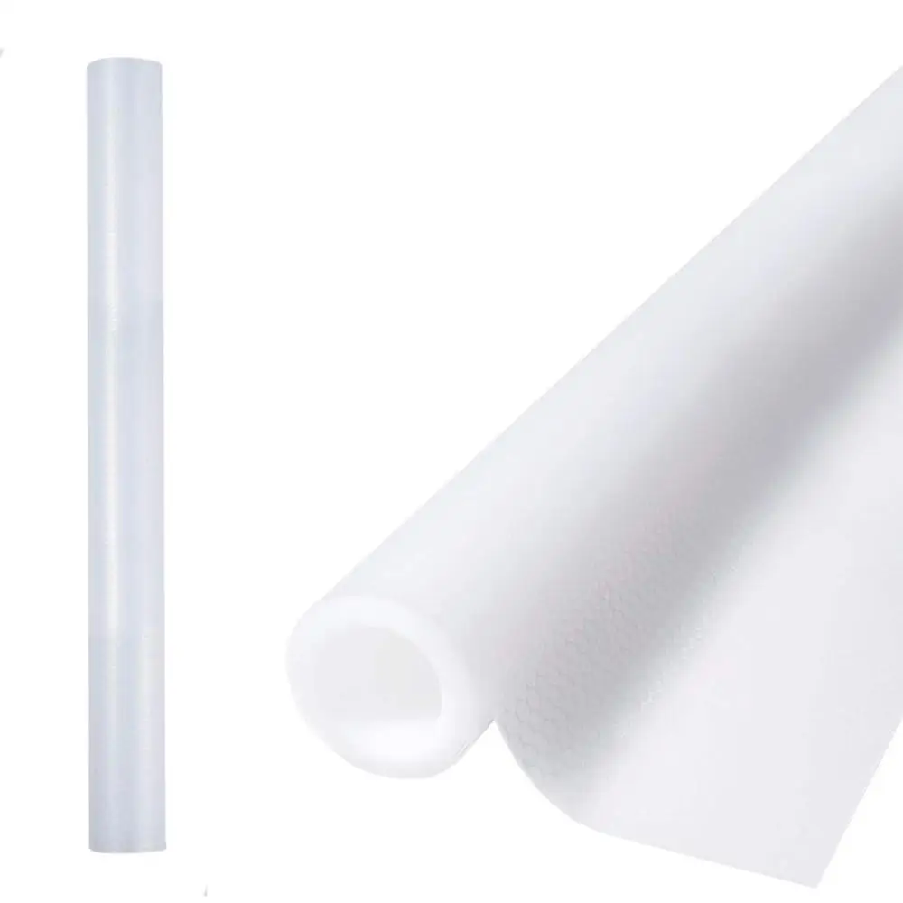 

Shelf Drawer Liners Waterproof Clear EVA Non-Adhesive Non-Slip Clear Protector Mat Cabinet Cupboard Refrigerator