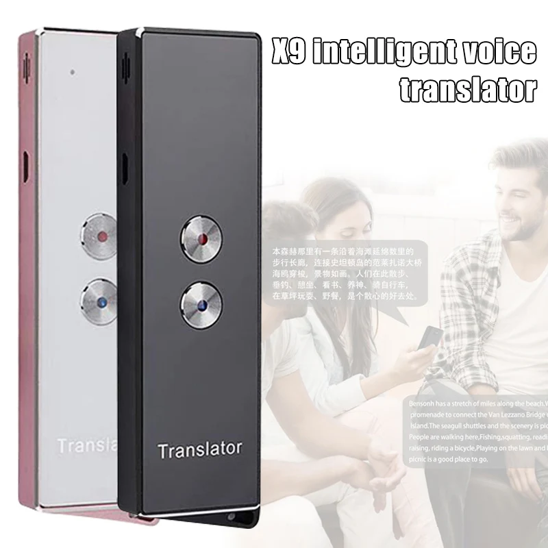

Smart Language Translator Device Handheld Voice Translation Machine Support Multi Languages for Travel Business HSJ-19