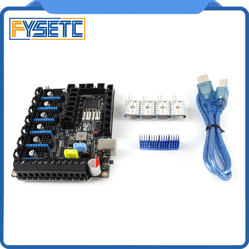S6 V1.2 плата управления 32 бит с шаговым двигателем 4 шт. TMC2209 V3.0 Uart Летающий провод MX разъем VS F6 V1.3 SKR V1.3