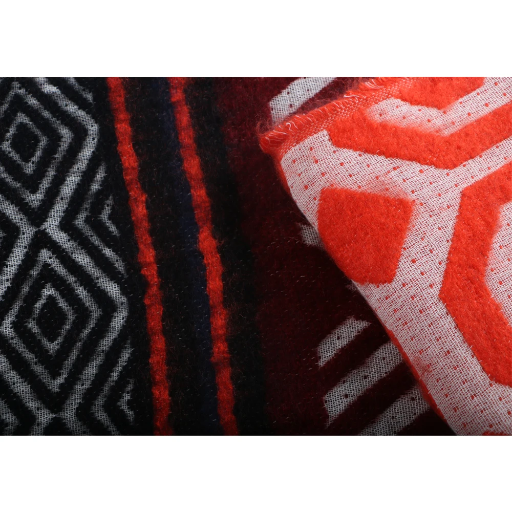 Wholesale New Fashion Chiffon Scarf Polyester Print Autumn Winter Pattern Scarves Shawl Women Design Long Soft Shawl