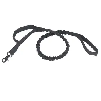 

Army Tactical Dog Leash Nylon Bungee Leashes Pet Military Training For Medium German Lead Leash Shepherd Running Belt Large O1K6