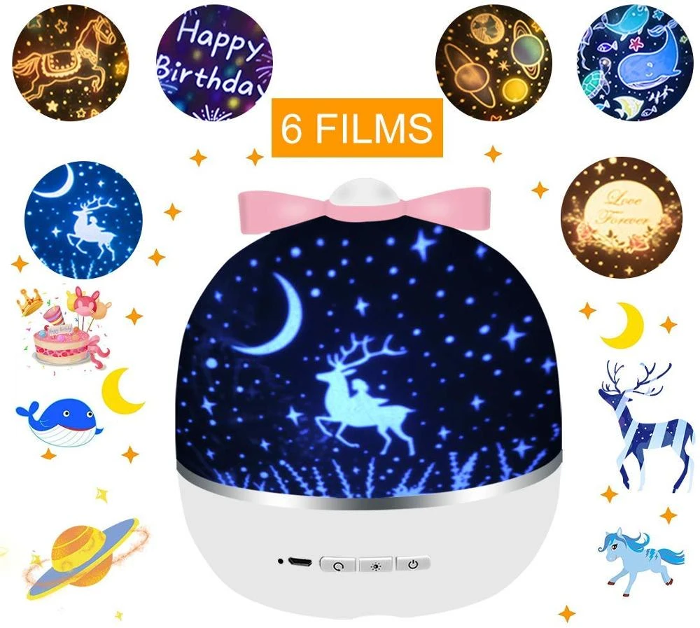 baby nursery light projector