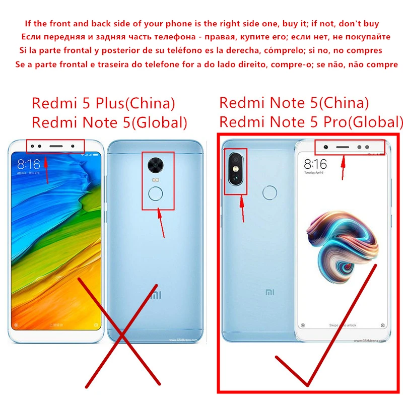 Для Xiaomi Redmi Note 5 ЖК-дисплей Дисплей Сенсорный экран Стекло Панель планшета с рамкой сборки Ремонт Запасные части Redmi Note 5 Pro LCD Display