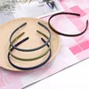 2022 New Fashion frosted solid color braid headband Hairband hair accessories Headwear ► Photo 3/6