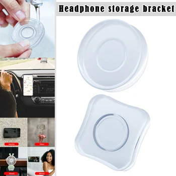 

Magic Sticker Phone Holder Reusable Simple Casual Paste Support for Earphone Home VH99