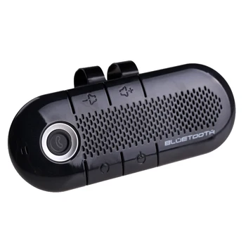 

Handsfree Bluetooth Car Kit Sun Visor Clip Audio Adapter Bluetooth Receiver Wireless Speakerphone MP3 Music Player