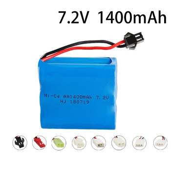 

7.2v 1400mah NiCD Battery For RC toys Car Tanks Trains Robot Boat Gun Ni-CD AA 1400mah 7.2v Rechargeable Battery 1Pcs
