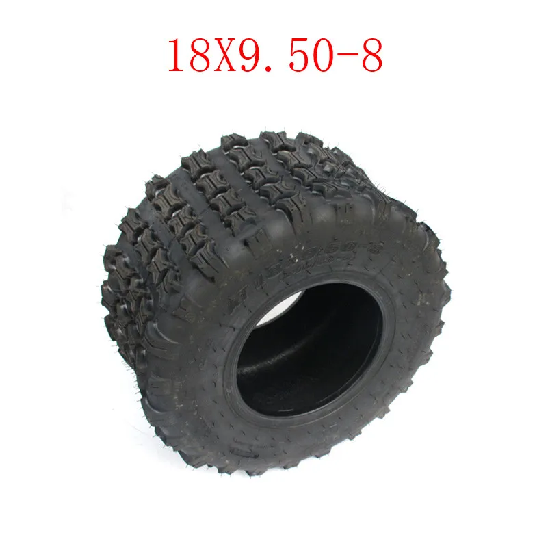 2 шт. 18X9. В переменного тока, 50-8(220/55-8) Kart Авто Запчасти 7 7 дюймов шины atv 18X9. В переменного тока, 50-8 18*9,50-8 шина с универсальным рисунком протектора износостойкие шины для колес