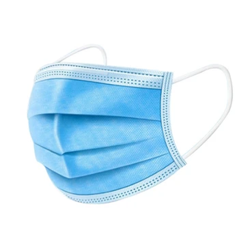 

wholesale 50 pcs Non-woven Dust Anti Disposable Mask 3 Layer Ply Filter Face Masks Dust Haze Face Mouth Mask