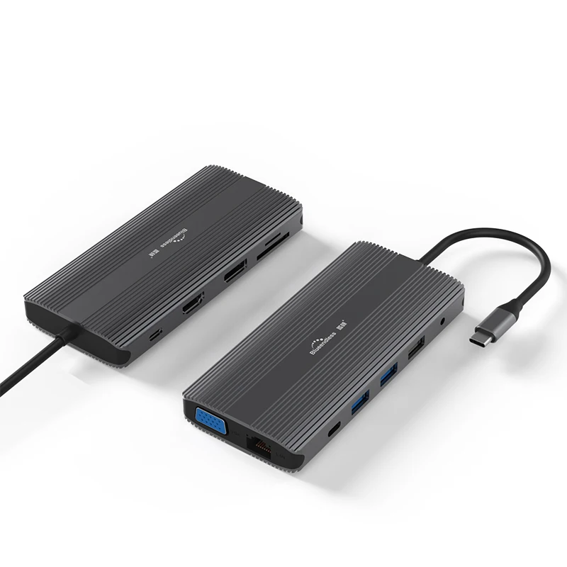 3.1 tipo c Hub para Macbook Hub com dp Bluendless Múltiplas Portas 3.0 c Docking Station Hdmi Rj45 Adaptador Hub Usb - Imagem 6