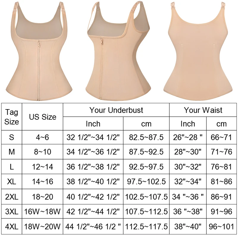 Waist Trainer Corset for Weight Loss Tummy Control Sport Workout Body Shaper Tops Slimming Belt Modeling Strap Reductive Girdle