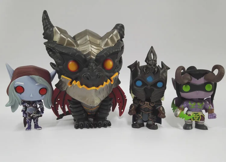 Funko Pop WOW ILLIDAN& ARTHAS& SYLVANAS виниловые фигурки коллекция игрушек