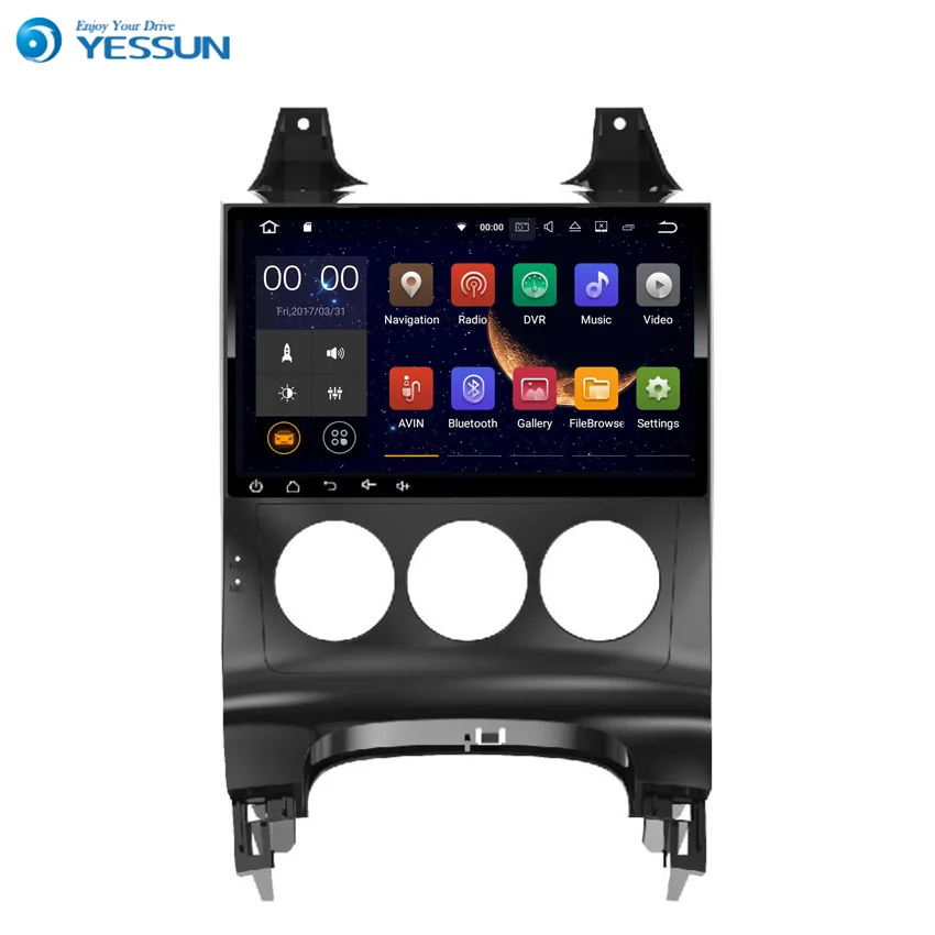 Автомобильный GPS навигатор YESSUN для Peugeot 3008 / 5008 2009 ~ 2013 Android мультимедийный