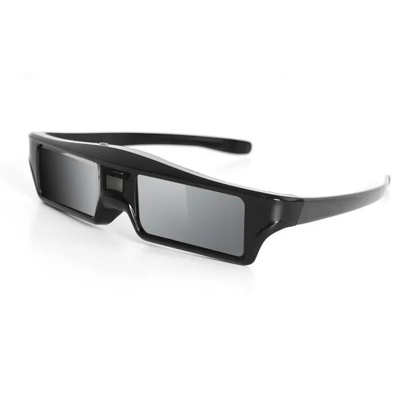 High Quality Black 3D RF Glasses Ultra-Clear HD Rechargeable Bluetooth Shutter Glasses Design For Epson