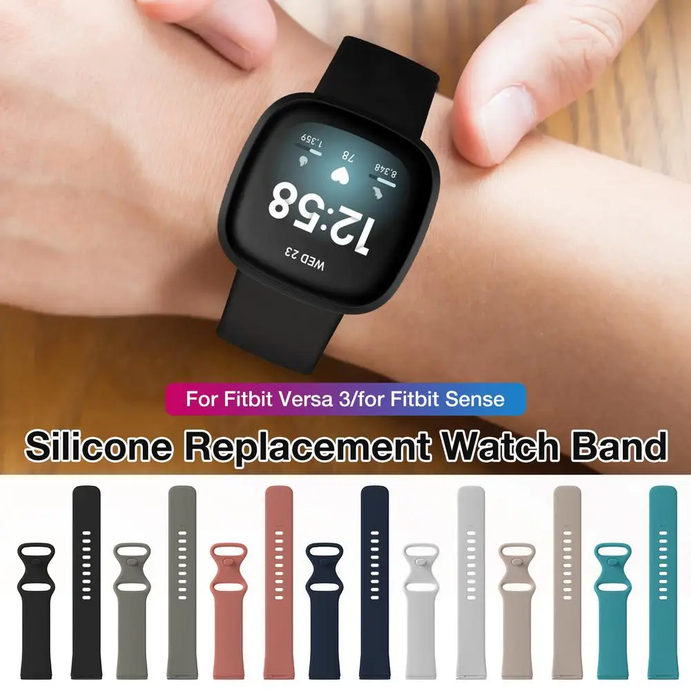 

Wearable Device Adjustable TPU Wrist Strap Watch Band For Fitbit Charge 3 Smart Bracelet New Watch Strap Smartwatch Accessories