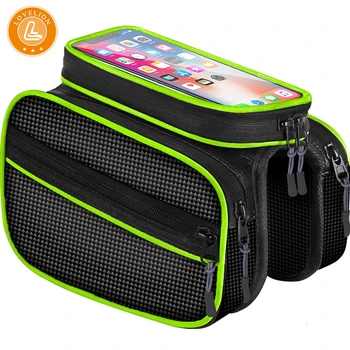 

LOVELION Bike Phone Case Utility Bicycle Cell Phone Bag With Touchable TPU Screen Reflective Waterproof MTB Road Bike Case Pouch