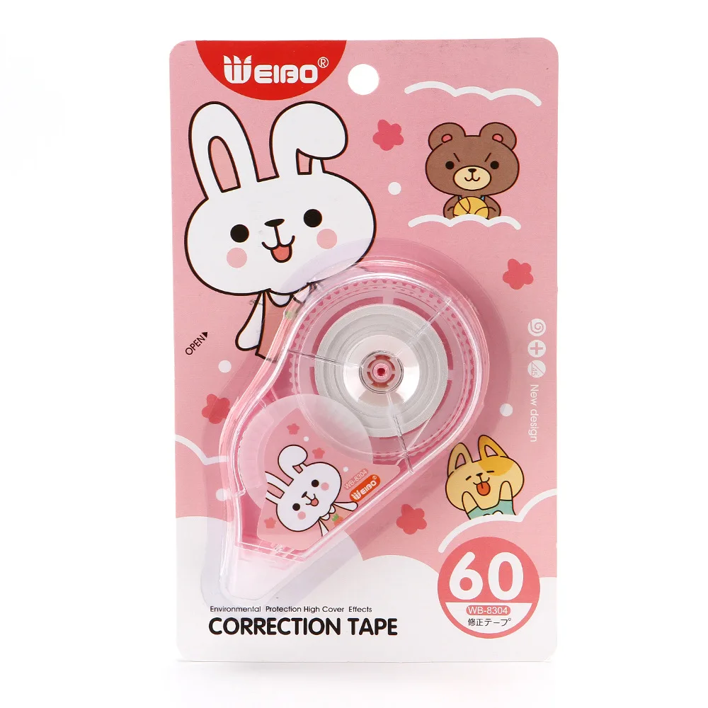 

Wei Stroke Correction Tape Office Cartoon Single Pack Correction Tape Corretion Pen/fluid Office Stationery Manufacturers Wholes