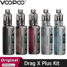 VOOPOO arrastrar X Plus Pod Kit 100W Vape 5,5 ml TPP Pod cartucho TPP DM1 DM2 cigarrillo electrónico vaporizador Fit 21700 batería 18650