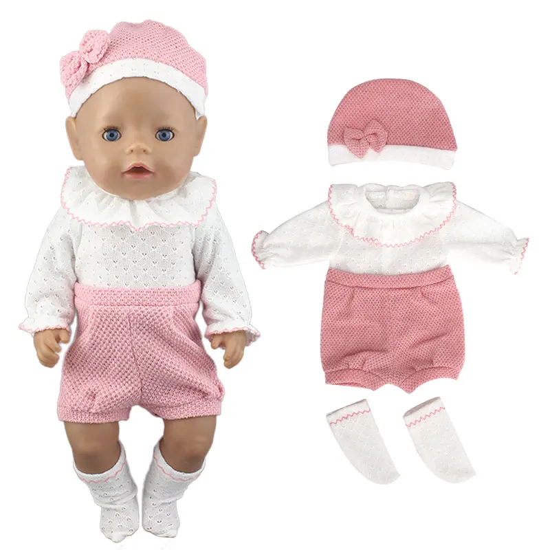 Jumpsuits Fit For 43cm Baby Doll 17 Inch Reborn Doll Clothes And Accessories doll accessories doll clothes doll clothes accessories plush doll accessories barbie doll clothes